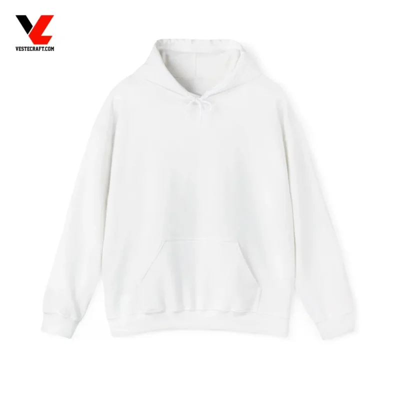 White Fleece Hoodie